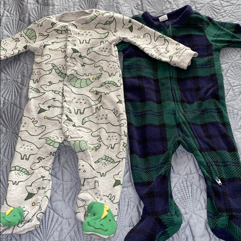 Two pairs of jammies for boys